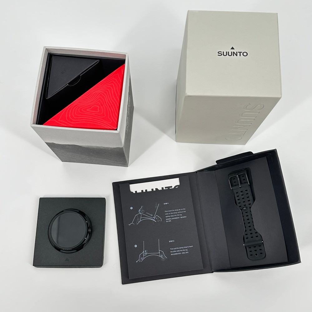 Suunto‎ Race All Black GPS Sports Smartwatch AMOLED OW224